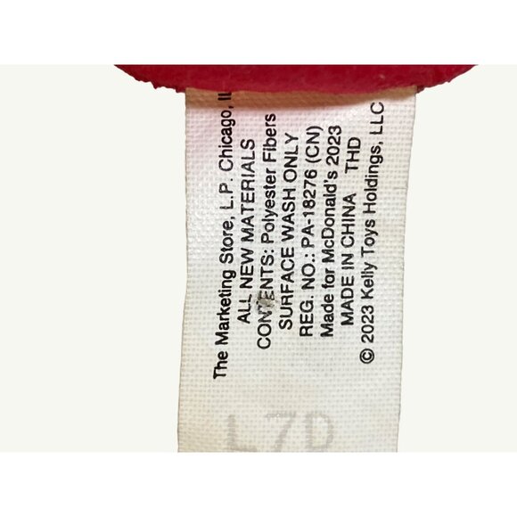 Original Squishmallows Fifi Red Fox 2023 McDonald's Toy - Picture 4 of 6